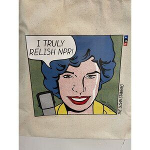 Public Radio NPR Tote Bag Susan Stamberg Stam-bag Mothers Collectible Limited ED
